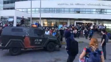 Photo of Corte ordena a Carabineros abstenerse del uso de balines y lacrimógenas en el sector  hospital de Temuco