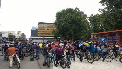 Photo of Manifestaciones en Temuco: Ciclistas salen a recorrer las calles
