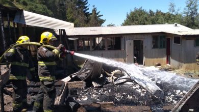 Photo of Incendio consume escuela rural y furgón escolar en Galvarino
