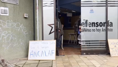 Photo of Diecisiete comuneros mapuches fueron detenidos por tomarse dependencias de la Defensoría Penal Pública